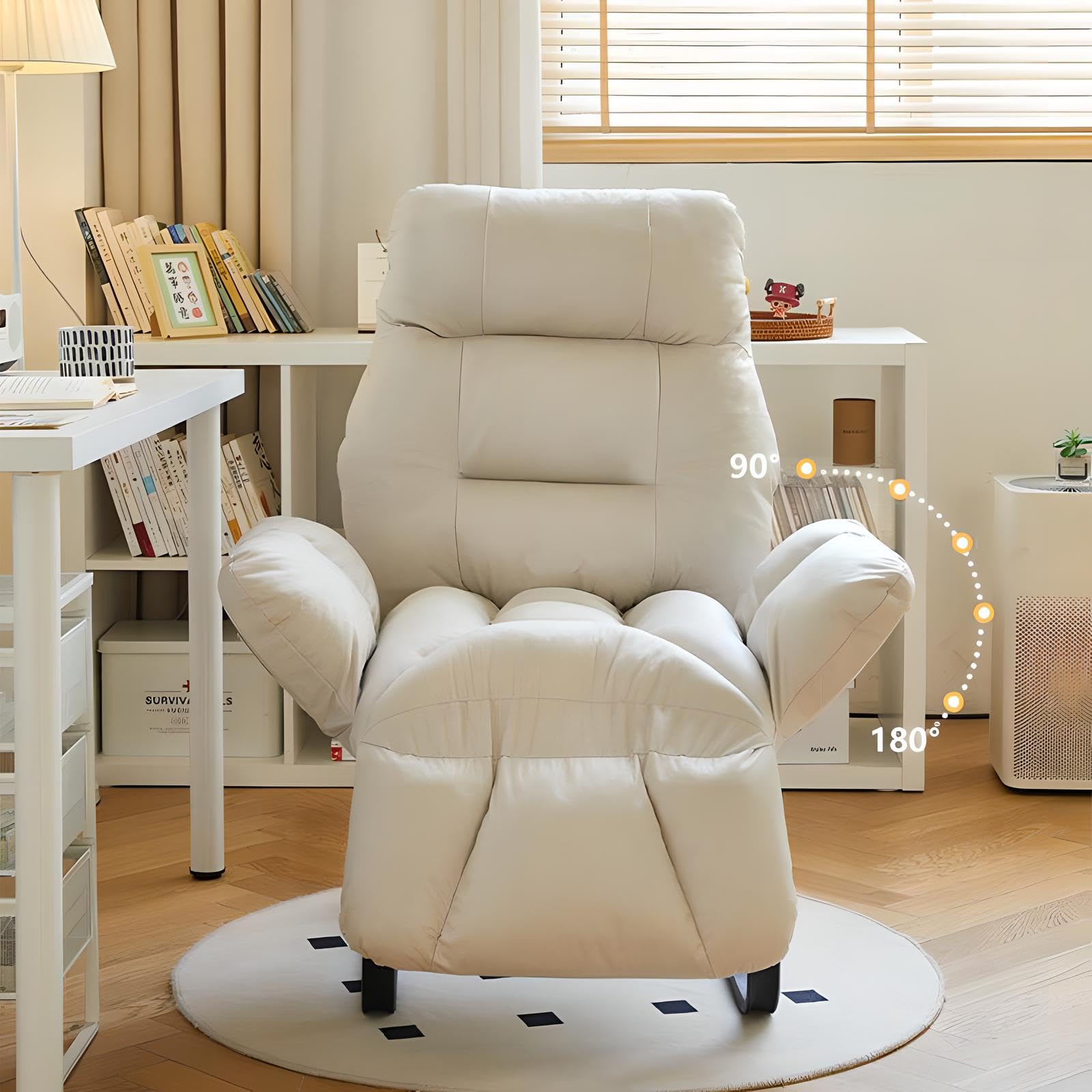 Amazon｜Huyatucol リクライニングチェア 一人掛け リラックス