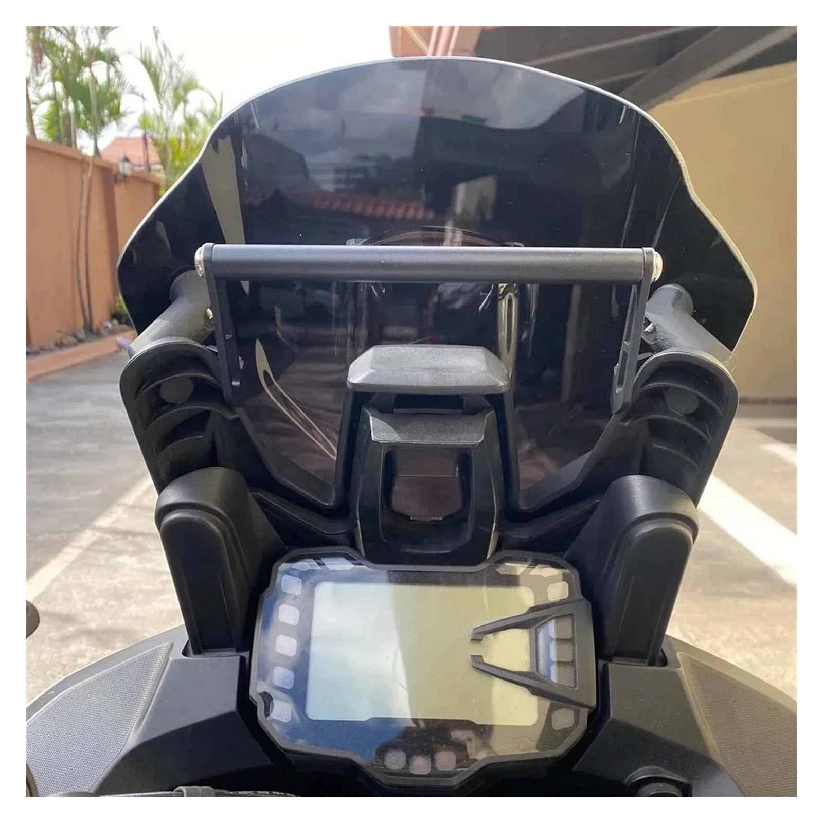 Motocicleta de Soporte de Navegación GPS Soporte Navegación Acero Inoxidable Soporte Teléfono Multistrada para Ducati para MULTISTRADA 1200 950 S 1200S 1260 V2 2015-2019 2020 2021 2022 2023