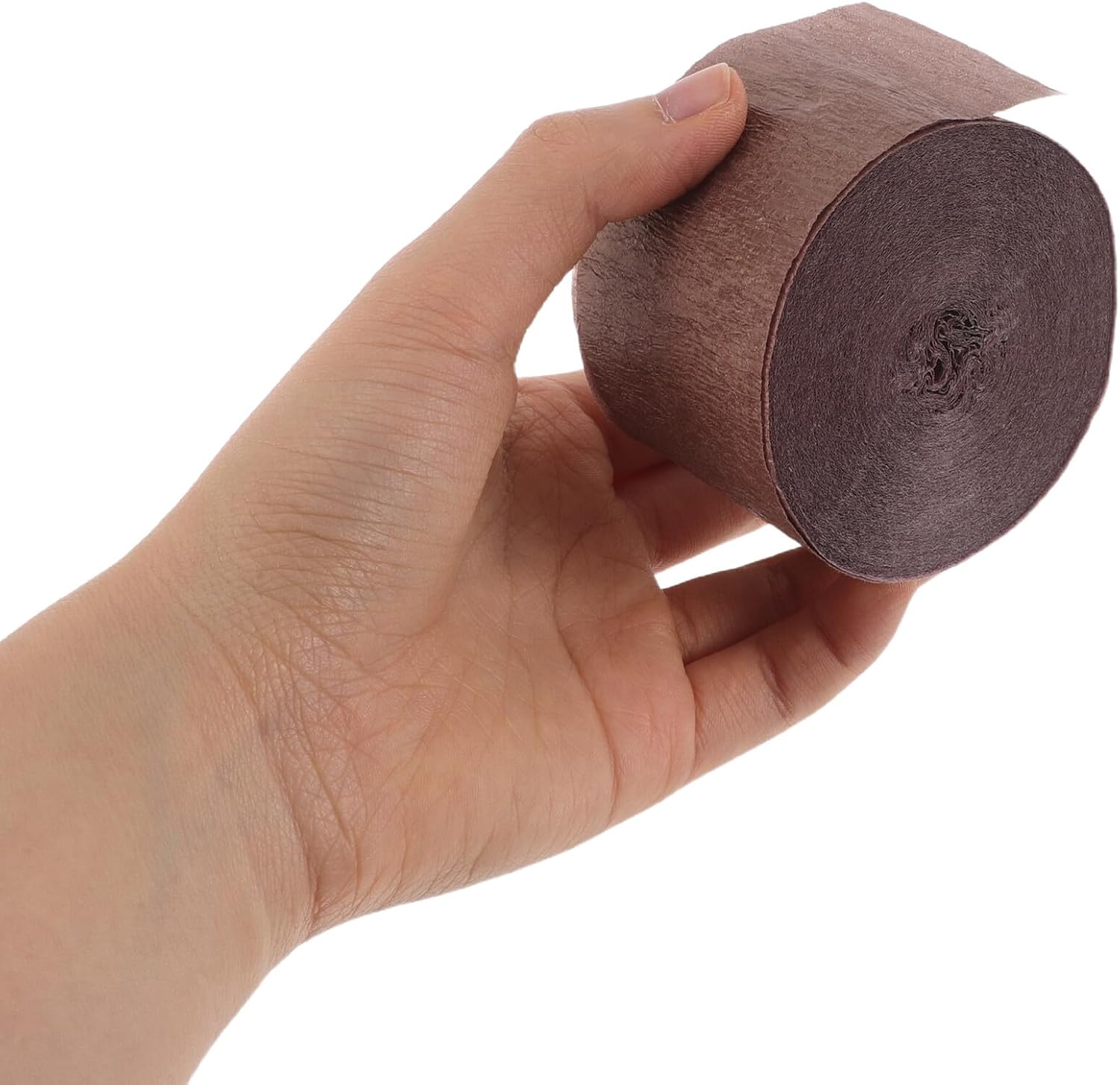 YARNOW 6pcs Crepe Paper Streamer Rolls for Birthday Party DIY Decorations, Large Red, Christmas Green, Rose Gold Colors, Bulk Craft Paper for Wedding, Holiday, and Event Garlands