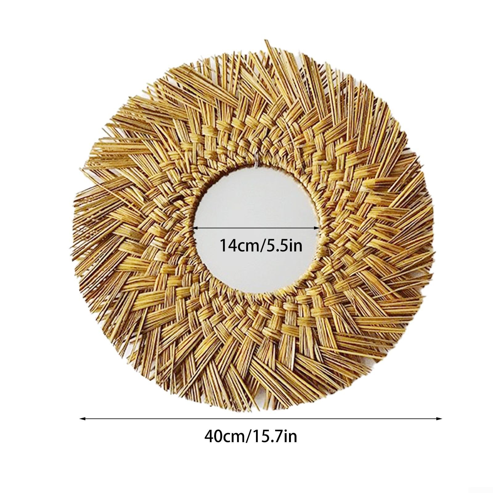 De Perfecte Bohemian Spiegel - Rotan & Rieten Spiegels - Ik Hout ervan