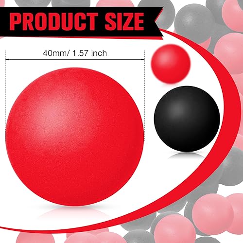 Miniatura 2 de 200 bolas de colores de tenis de mesa, bolas de plástico de 1.575 in y 0.08 oz, bolas de entretenimiento para decoración de fiestas de cerveza,