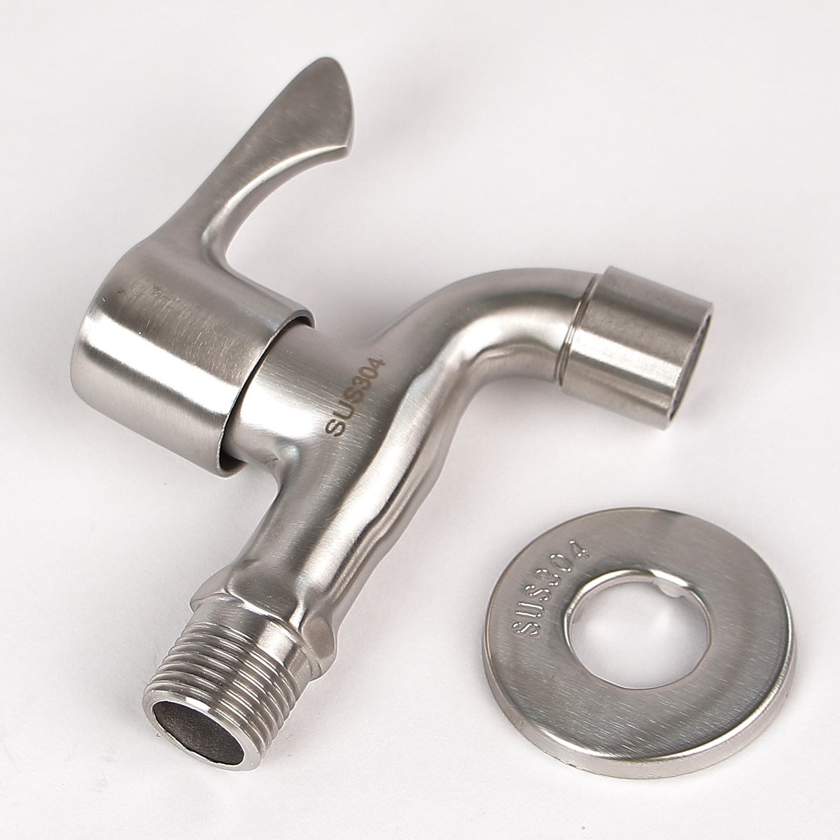 Grifo de Acero Inoxidable Fundido 304 1/2' (hahn08)