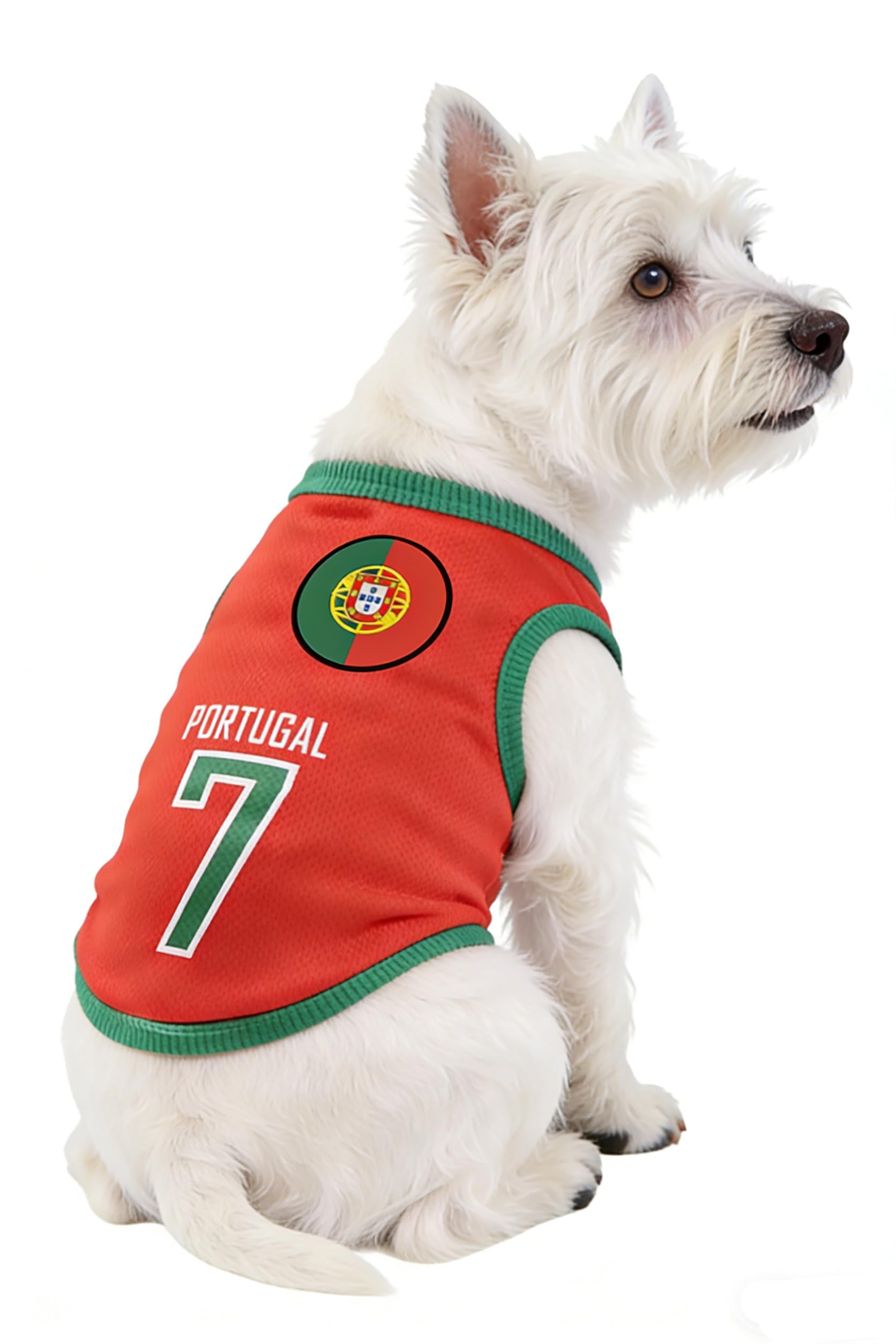 Gilet d'été pour chien GabeFish T-shirt respirant Portugal contre la chaleur taille M