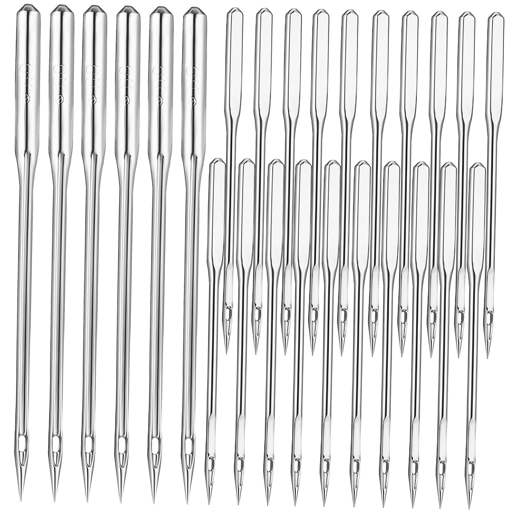 HOMSFOU 5 Set Aghi Per Macchina Da Cucire Confezione Da Resistente E Facile Da Sostituire Compatibile Con Macchine Domestiche Per Tessuti Diversi 100 Pezzi*5