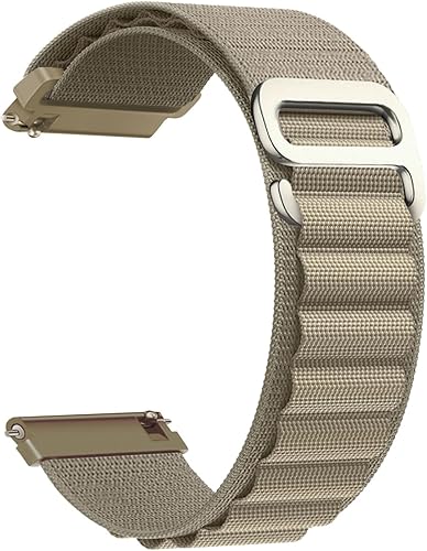 Miniatura 8 de Correa de nailon compatible con Samsung Galaxy Watch 6 5 Pro 4 3Watch 4 6 ClassicActiveGear S2 S3 Frontier, correa deportiva de 0.787 pulgadas,