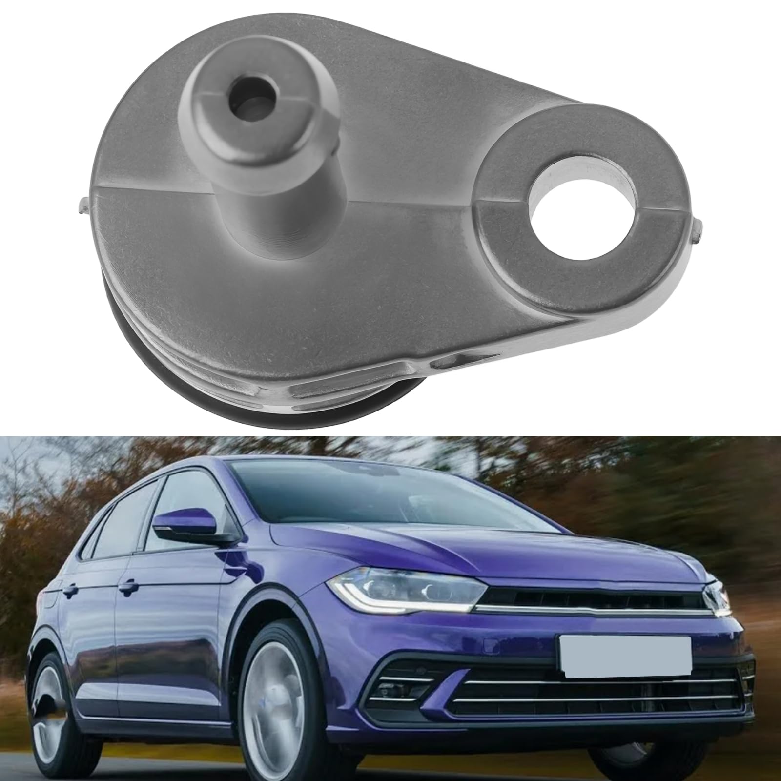 Złączki aluminiowe do samochodowych rur płynu chłodzącego 06K121143 Kompatybilne z VW MQB