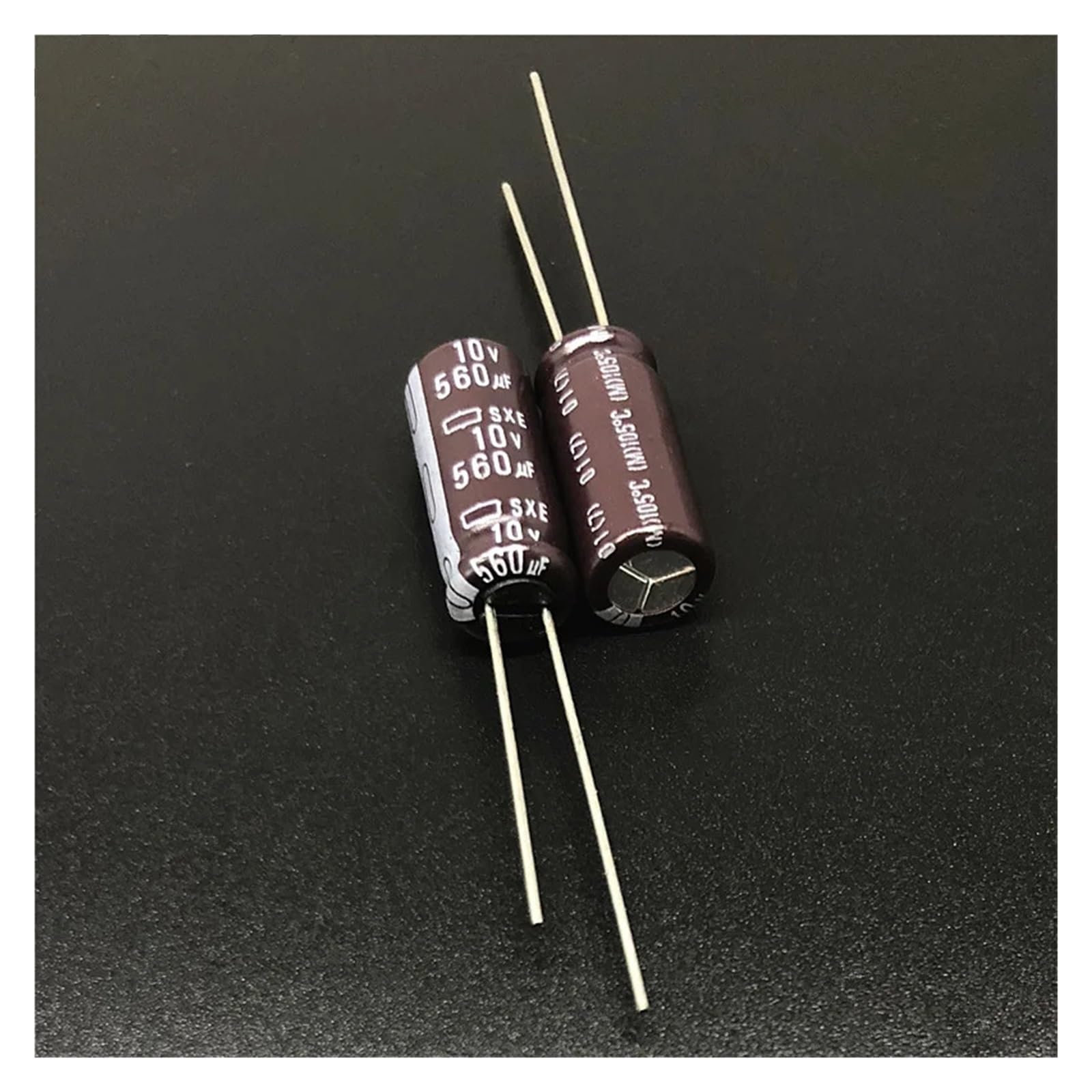 560uF 10V 8x20mm niska impedancja 10V560uF płyta główna aluminiowy kondensator elektrolityczny IDGTTLDF (100 szt.)