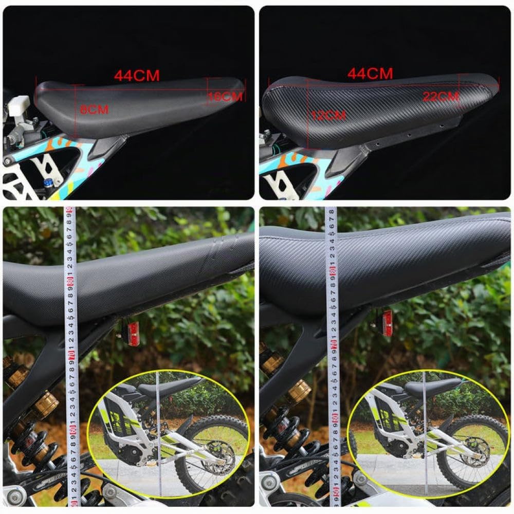 Coussin de siège de moto pour vélo tout-terrain Sur Ron - Étanche - Pour vélo électrique Surron Light Bee X/S