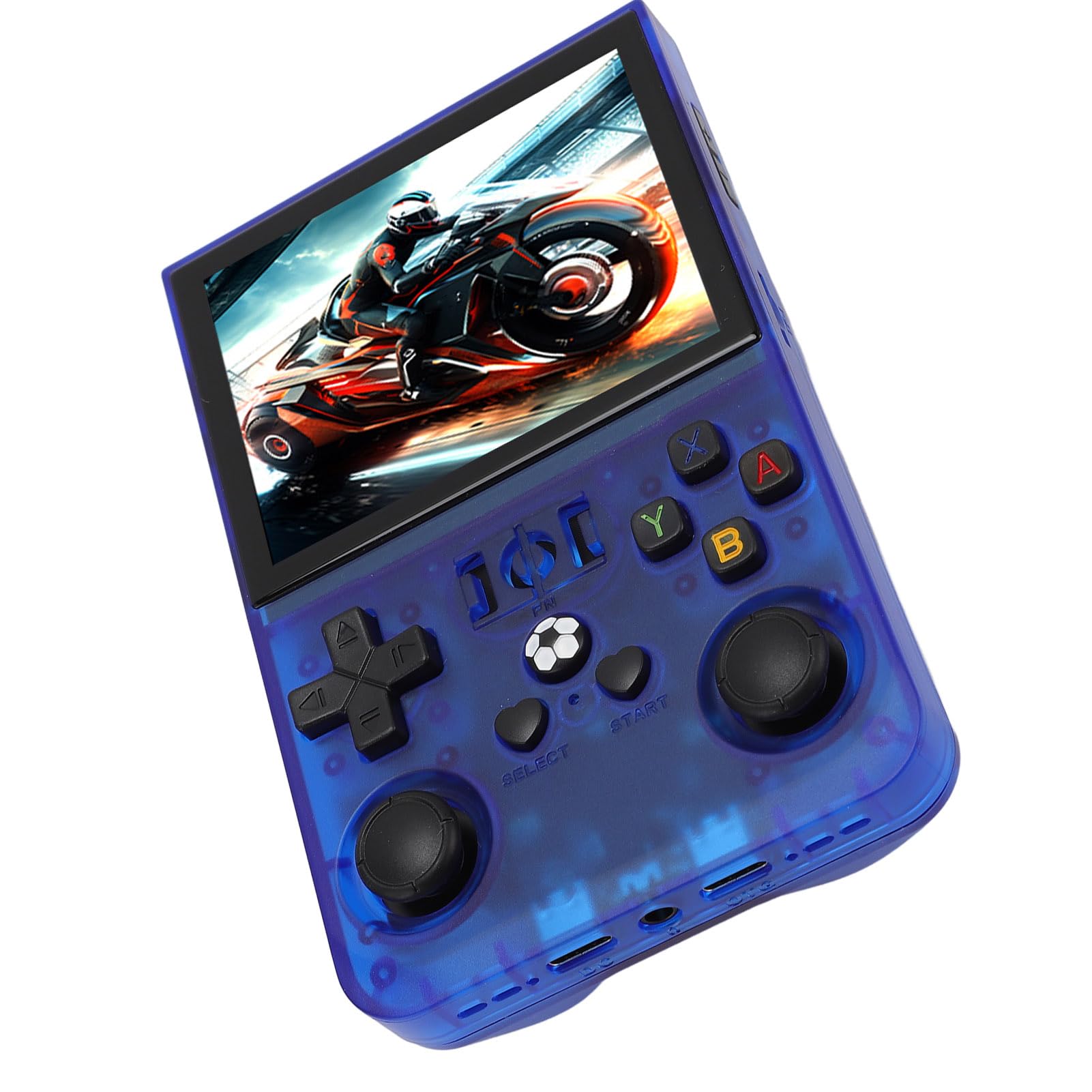 Console di Gioco retrò Portatile R36PRO, Schermo IPS da 3,5 Pollici, Lettore di Gioco a Doppio con Supporto per Oltre 60 Emulatori per Giochi in Movimento (#12)