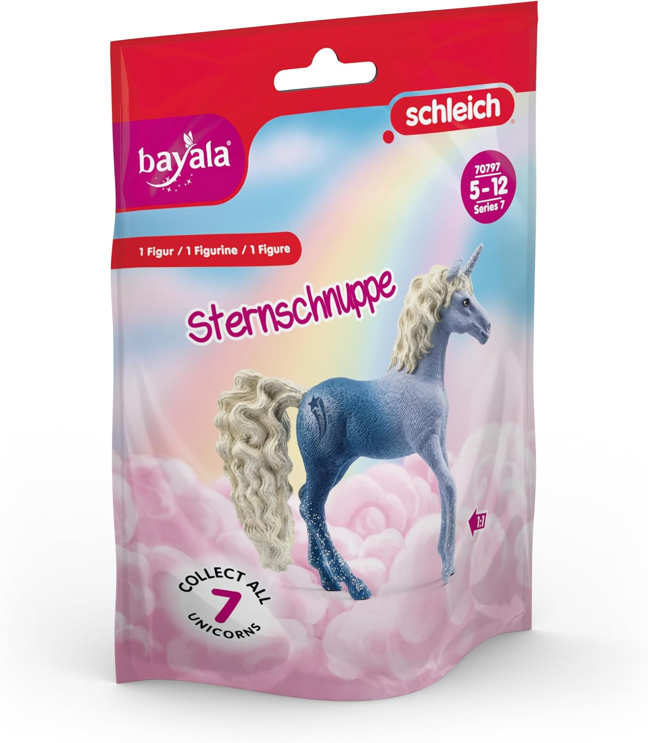 SCHLEICH 70797 BAYALA® Collectibles Unicorn Sternschnuppe Collectible for Ages 5+
