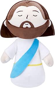 Amazon.com: SEAOPOP Jesus Plush Stuffed Doll: My Friend Jesus Plushie ...