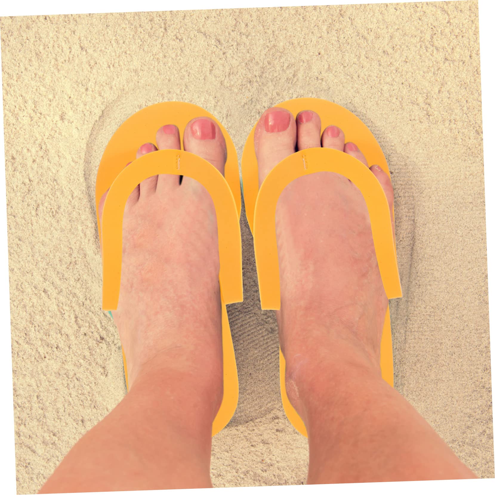 Toyvian 36 Pares Zapatillas De Pedicura De Espuma Zapatillas De Verano De Espuma Zapatillas De Salón Sandalias De Pedicura Chanclas De Salón Hombres y Mujeres Bulto Zapatos De Espuma