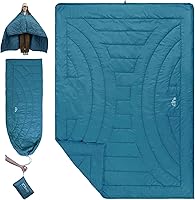 Vista 13 de iClimb - Manta de camping ultraligera y compacta con aislamiento Thinsulate 3M