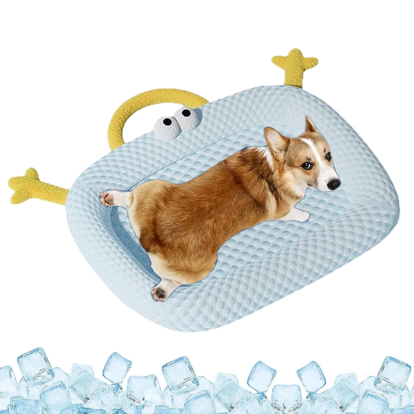Tapis rafraîchissant pour animaux en voyage et extérieur - Matelas d'été nomade