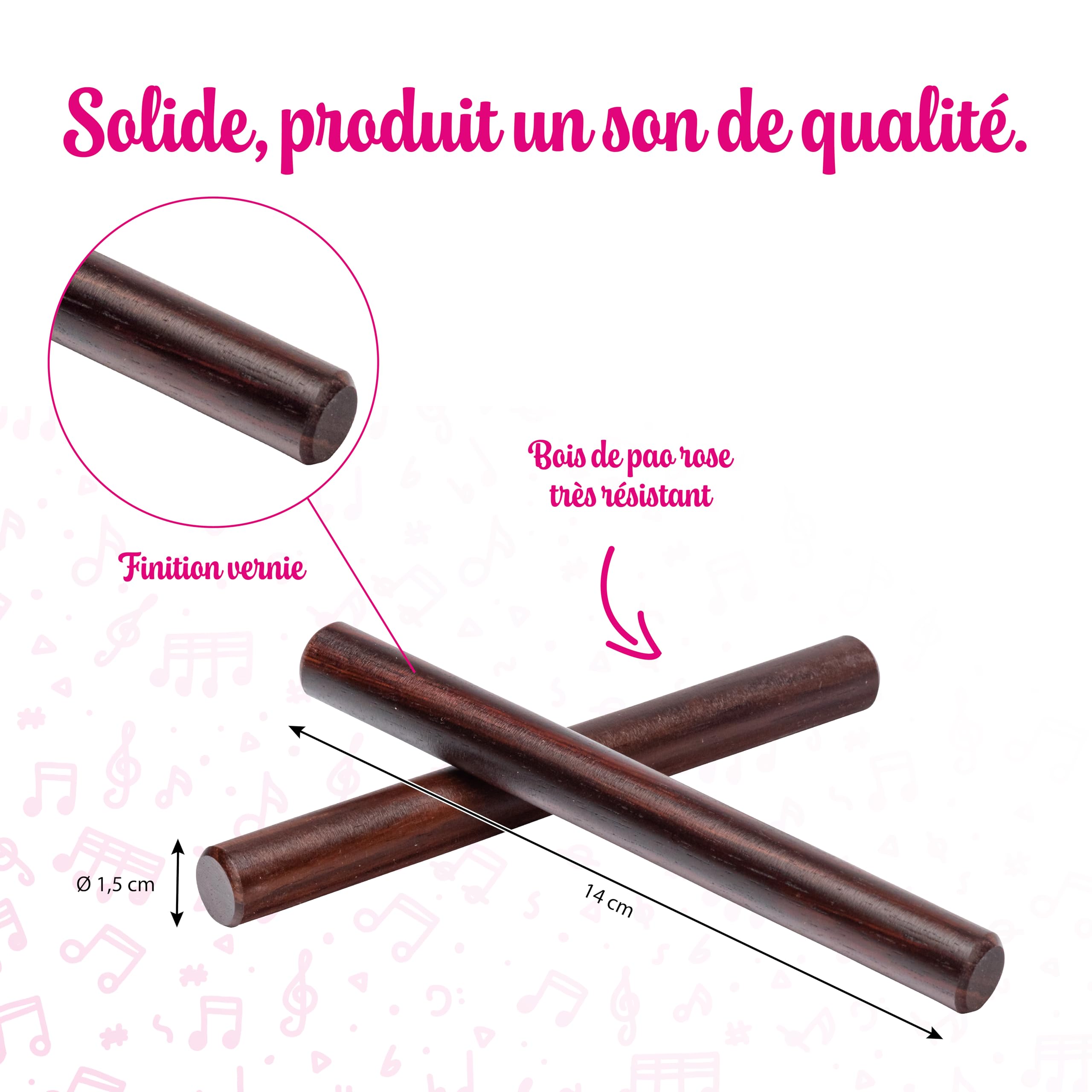 FUZEAU 70789 Claves DTP Pink