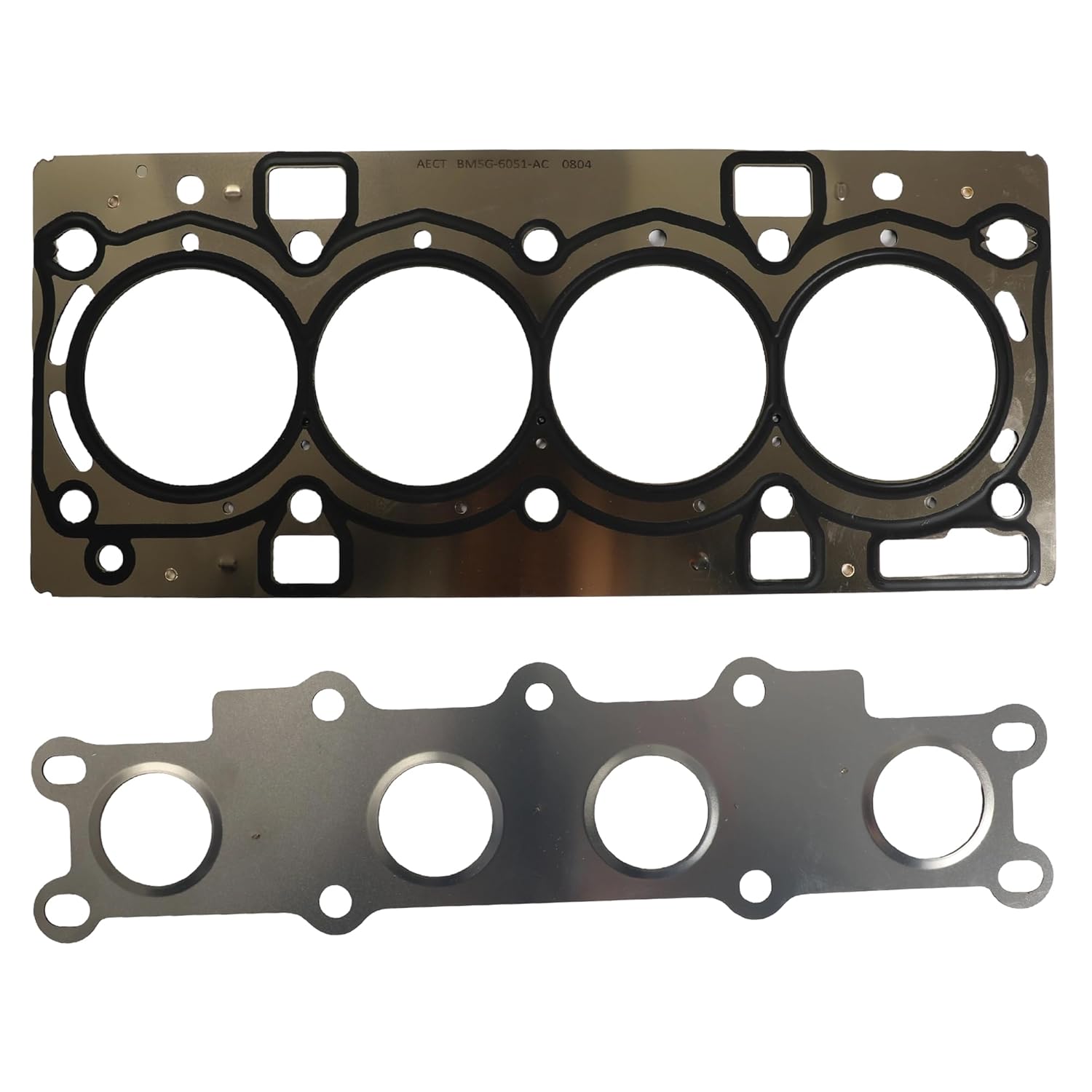 1.6L Cylinder Head Gasket Set with Head Bolt Kit for Ford Escape Titanium Fiesta Fusion Transit Connect Titanium XL XLT 2013-2019 1.6L ES72797 HS55062