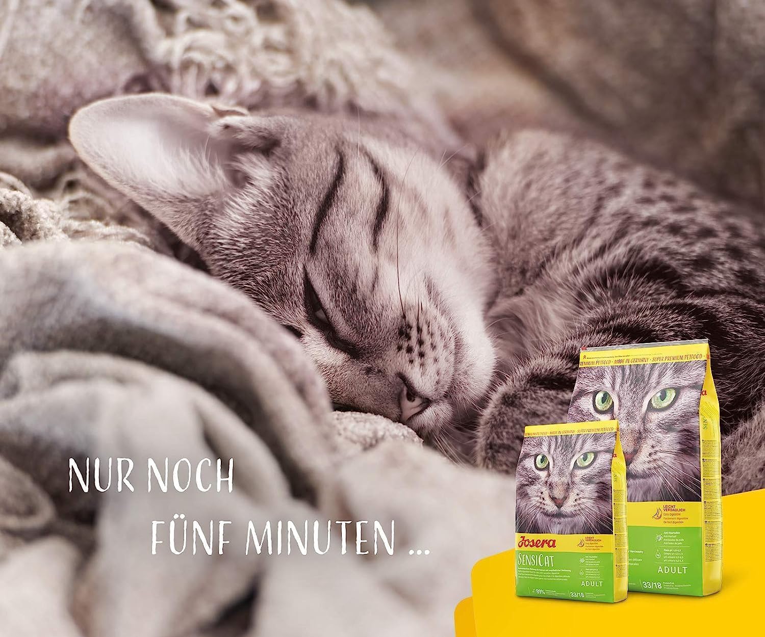 Josera Sensicat sucha karma dla kota z drobiem i ryżem bez ryb 6x2kg