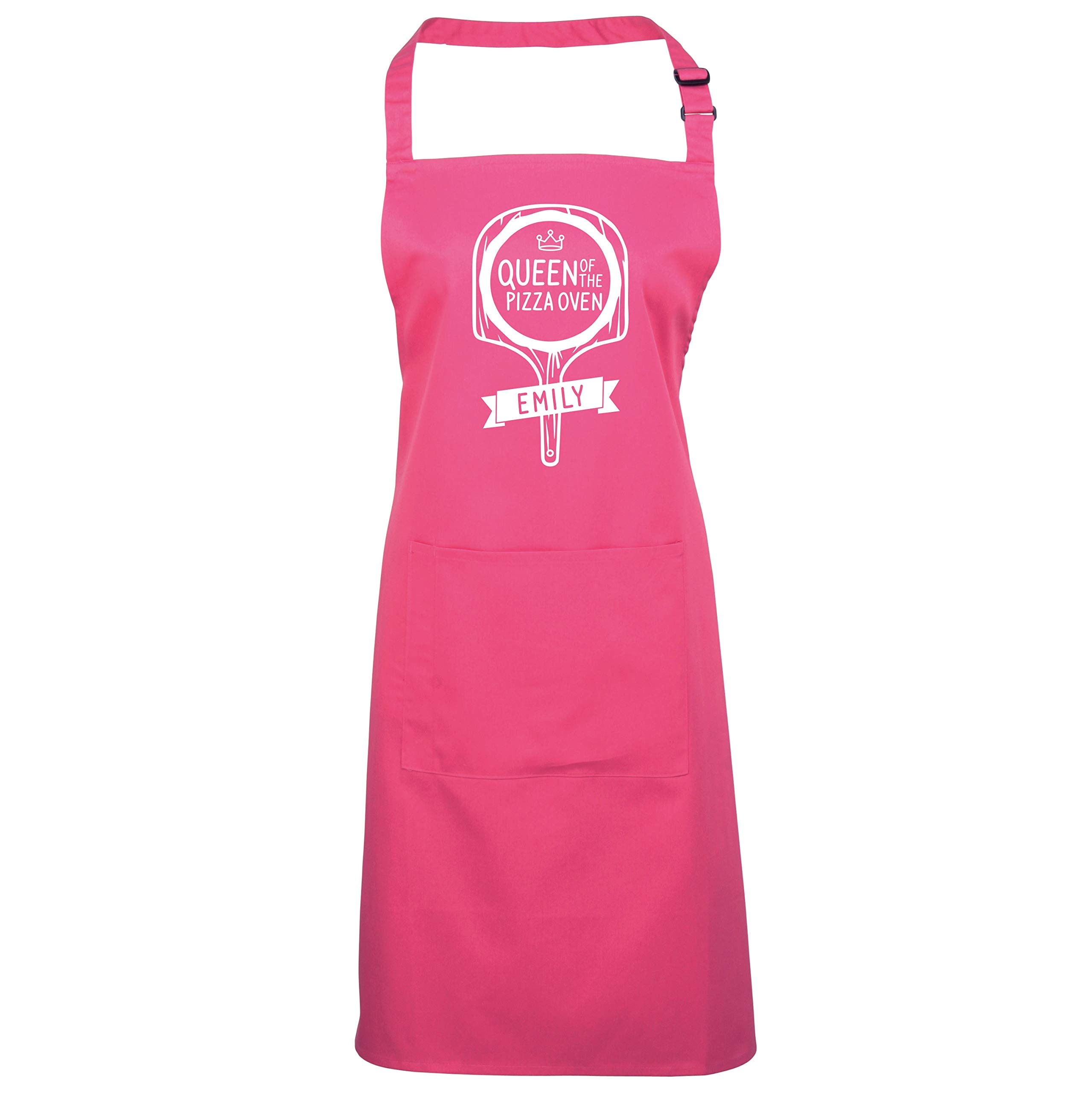 Edward Sinclair | Pink Apron | QUEEN of the Pizza Oven | White Print
