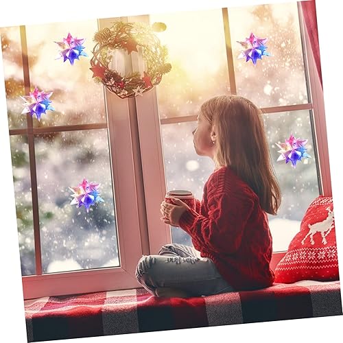 Miniatura 7 de Didiseaon Molde de copo de nieve de resina, moldes de copo de nieve, resina de copo de nieve de silicona, moldes de resina de copo de nieve grandes,