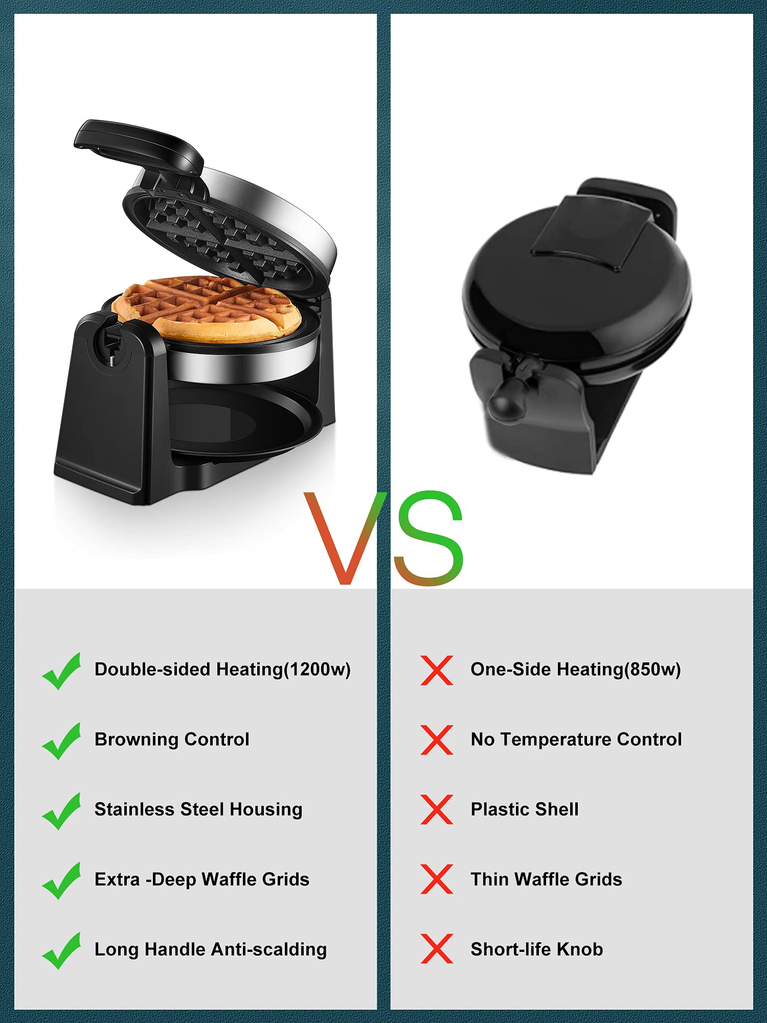 aicook waffle