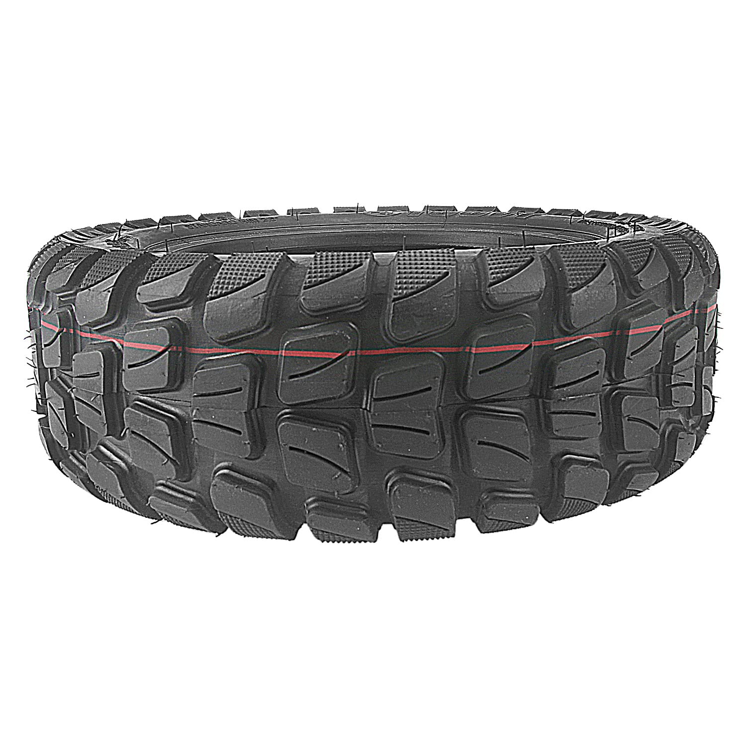 90/65-6.5 Offroad-Tubeless Pneus 11 Pouces Pneu Gonflable pour Kukirin G4/Zero 11X/Speedual Plus/Dualtron Ultra/Kaabo Trottinette électrique Pneus à Vide épaissi Résistant à l'usure (1 Pièce)