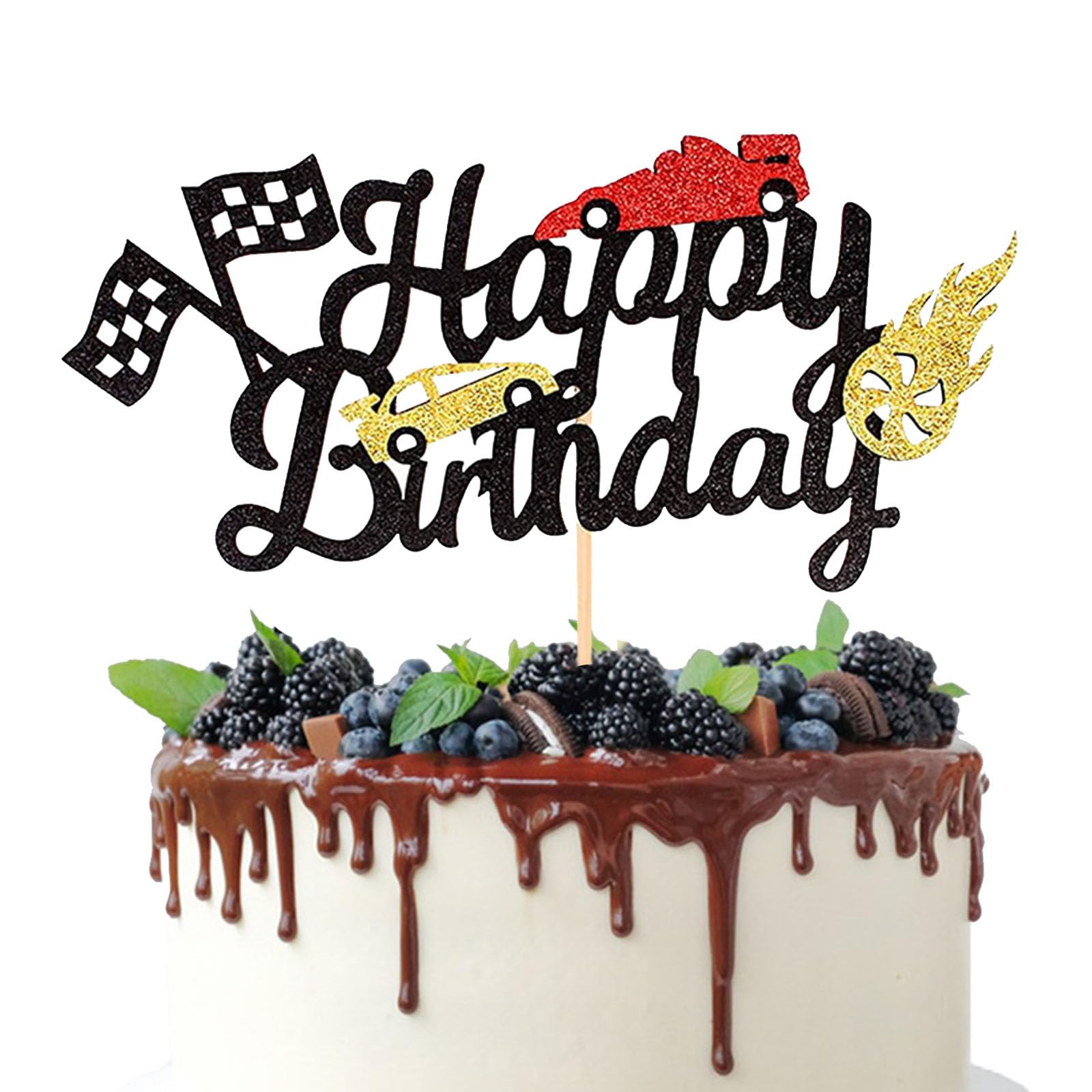 Taart Decoratie Auto Verjaardag