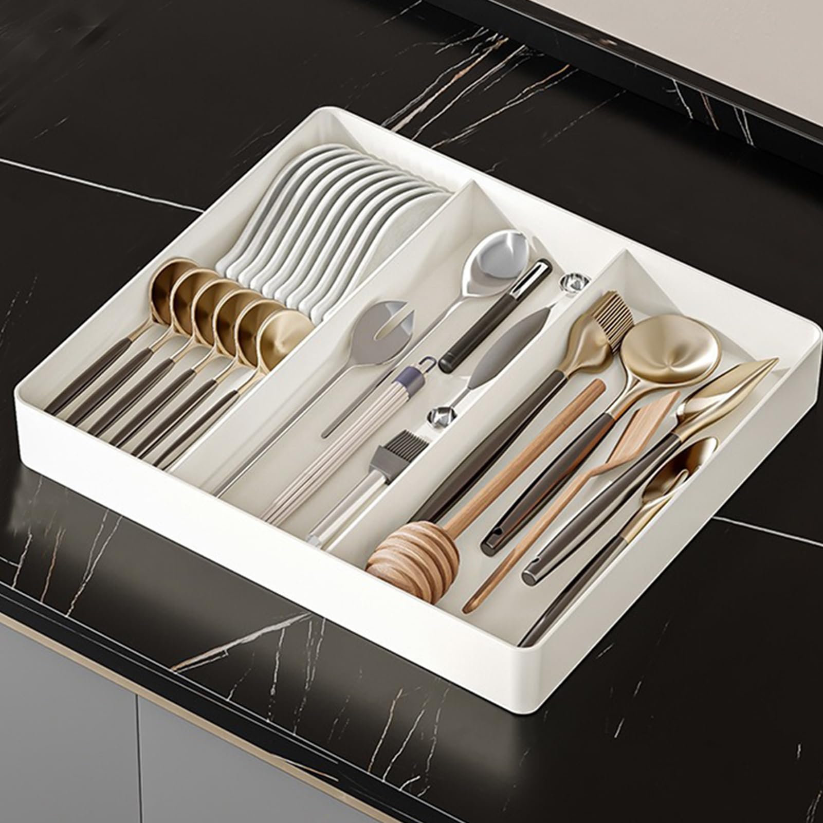 fork and spoon tray