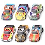 4.2 inch Pull Back Cars Toys Set, Push and Go Pull Back Cars Matchbox 1:28 Race Car 3 Pack Suitable for Toddlers 3 4 5 6 7 Year Old Kids Toys