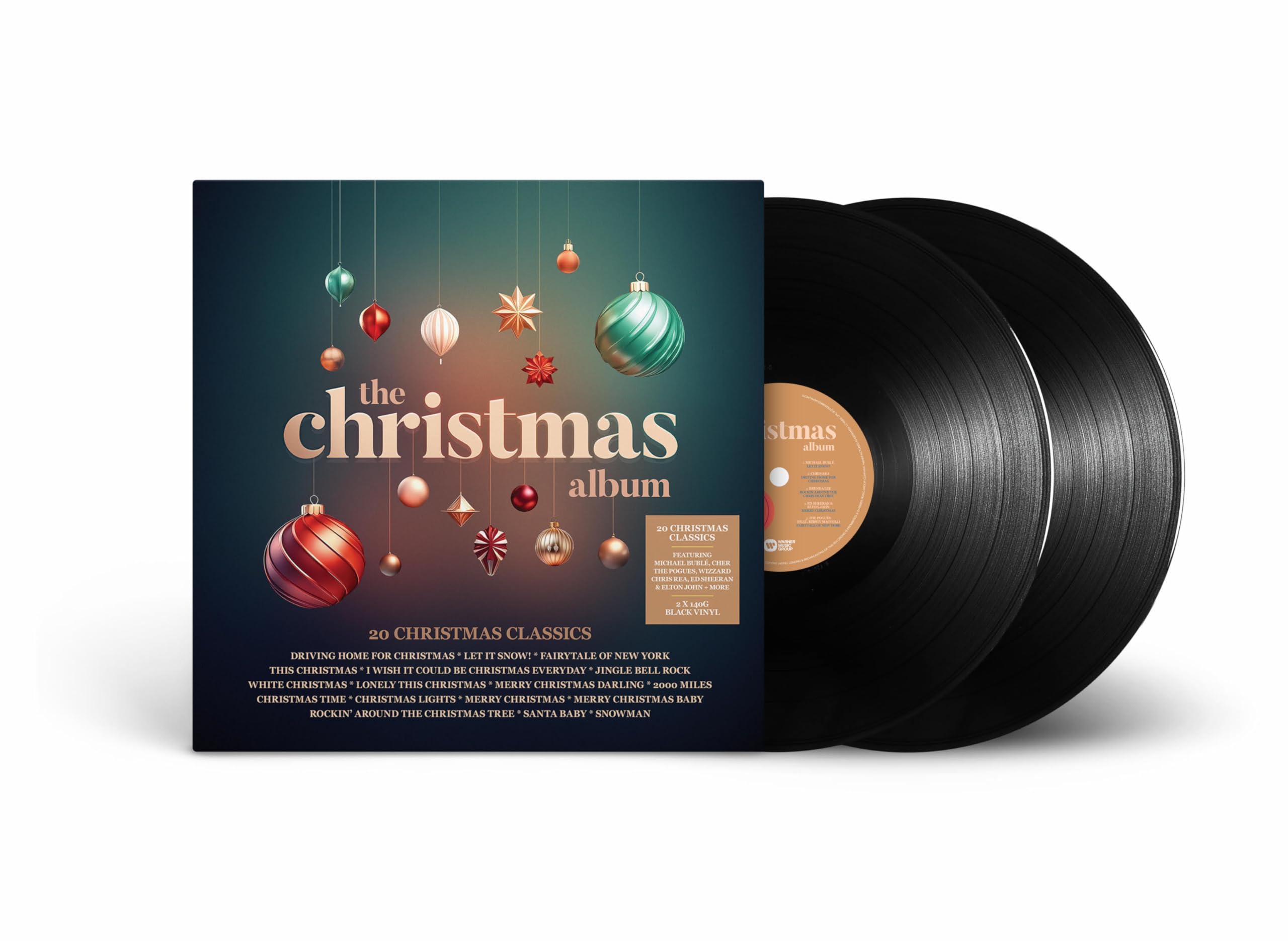 Various Artists The Christmas Album Double Vinyl LP 140 Grams New And Sealed