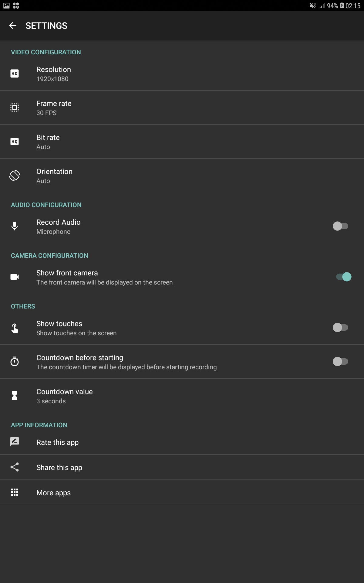 Screen Recorder App on Amazon Appstore