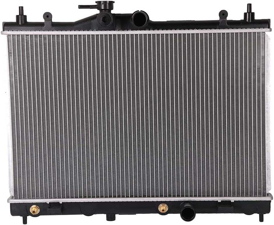 Automotive 2981 Replacement Aluminum Radiator for Ni-ssan V-ersa 4door hatchback 1.8L 2007-2011 for Ni-ssan V-ersa 4door Sedan 1.8L 2007-2011 KFKGF Front Complete Radiator