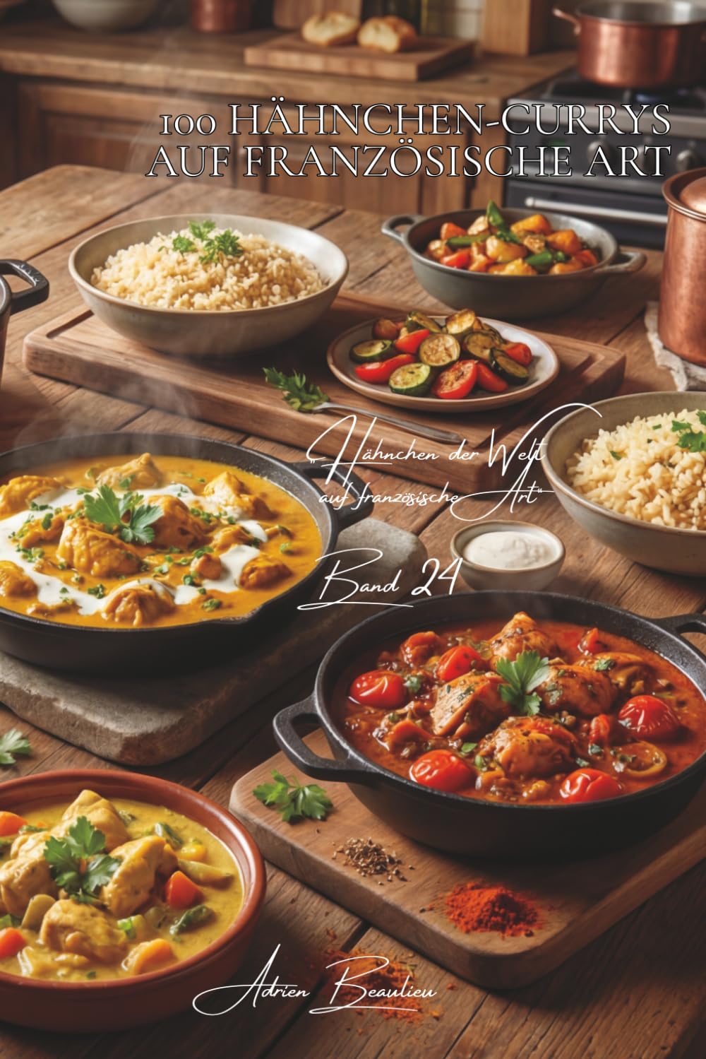 100 hähnchen-currys auf französische art: Indische Gewürze, Kokosmilch und harmonisch abgestimmte Aromen (Hähnchen-Serie – Unterreihe „Hähnchen der Welt auf französische Art“)