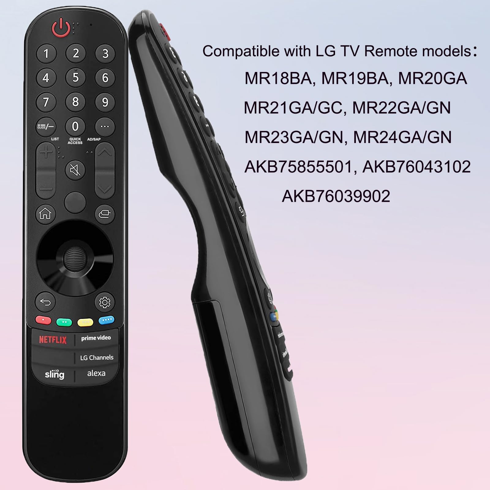 Amazon | 交換用マジックリモコン LG 2021-2024 UHD OLED QNED