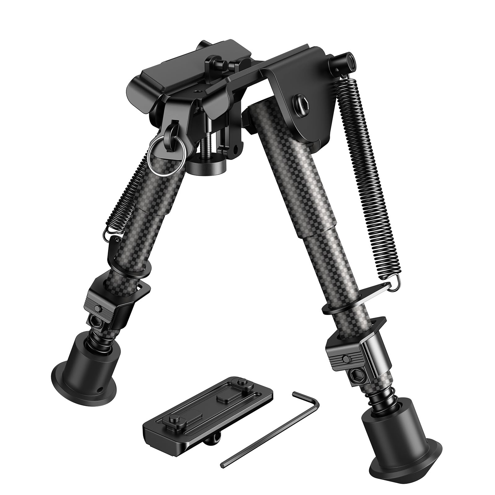 Theopot 6-9 Inches Bipod with Adapter for M-Rail for Hunting