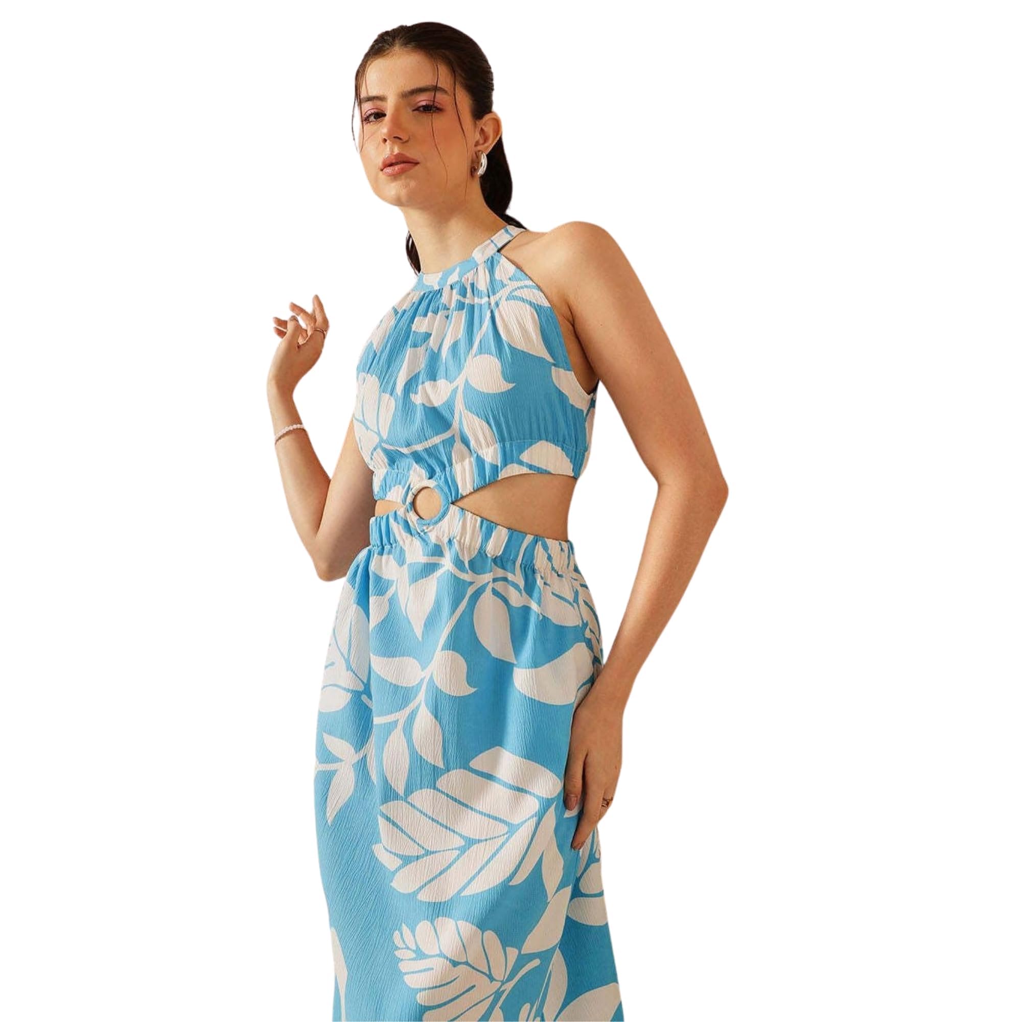 street9 Women Peplum Blue Below Knee Dress | DRS000010023XL-picture-37