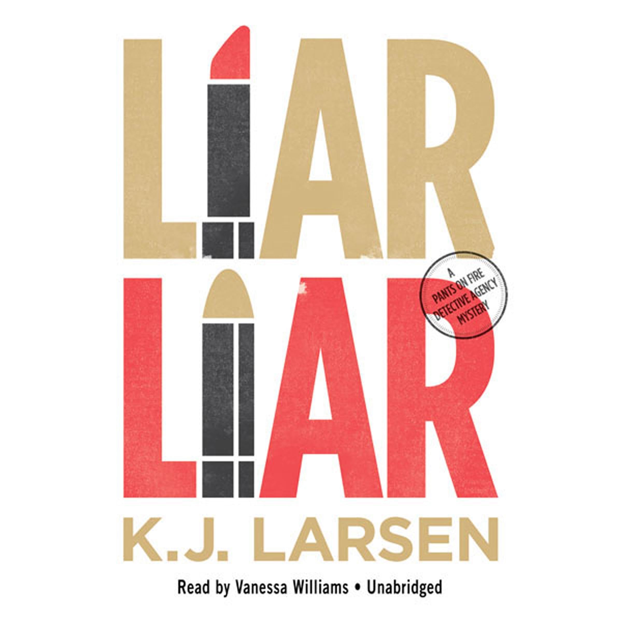 Cover art for Liar, Liar: A Cat DeLuca Mystery