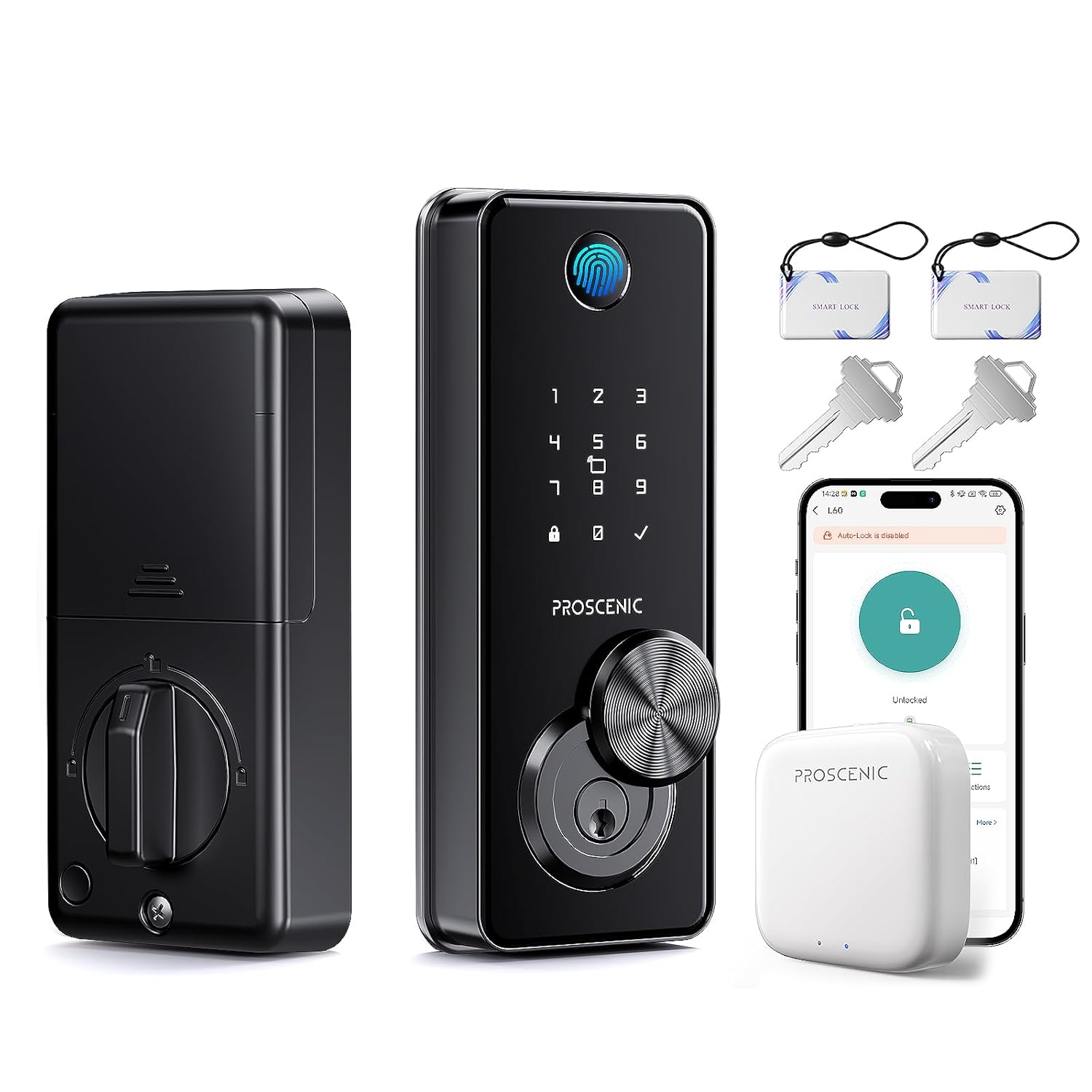 Proscenic L60W WiFi Smart Door Lock