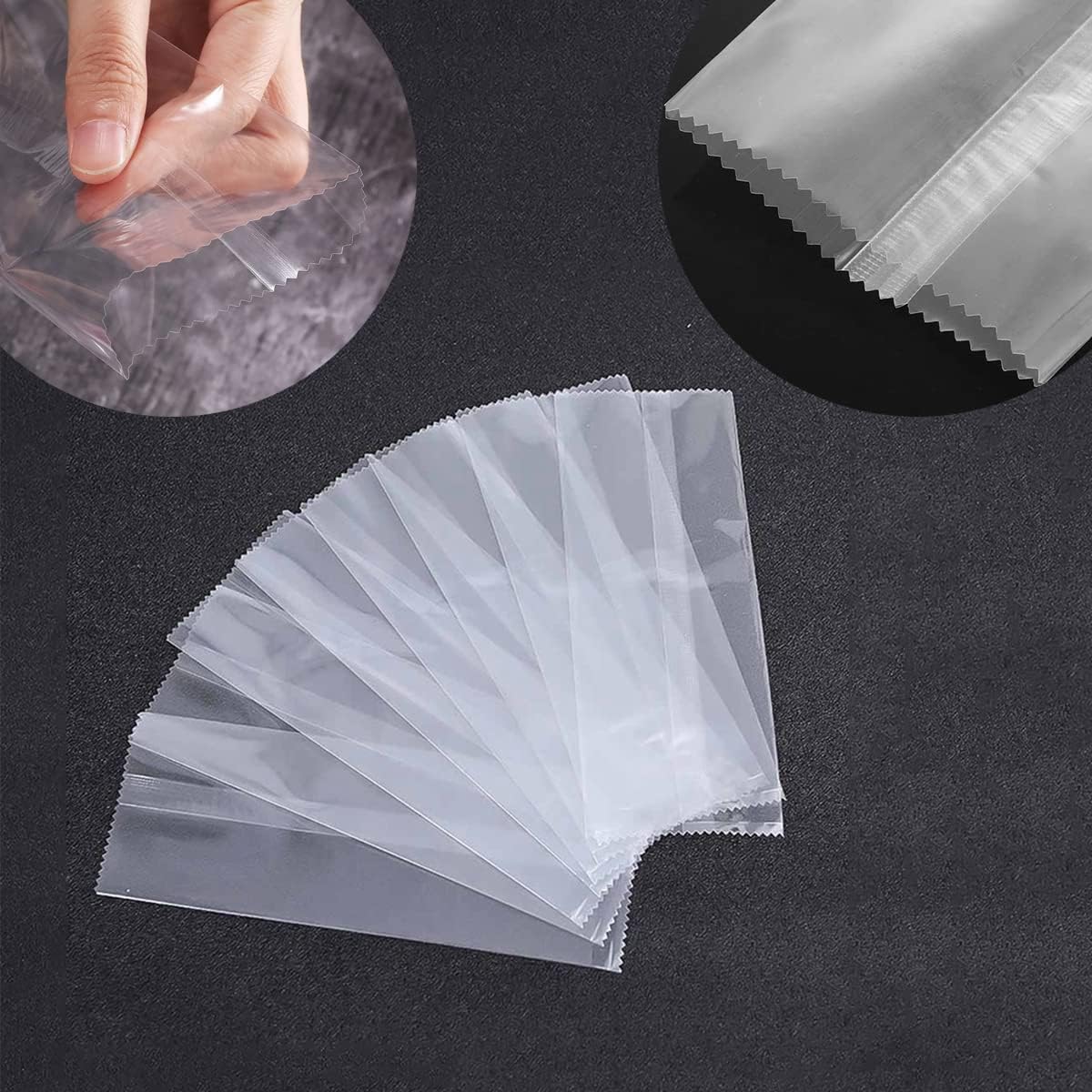 Thick Popsicle Bags and Sticks Ice Cream Wrappers
