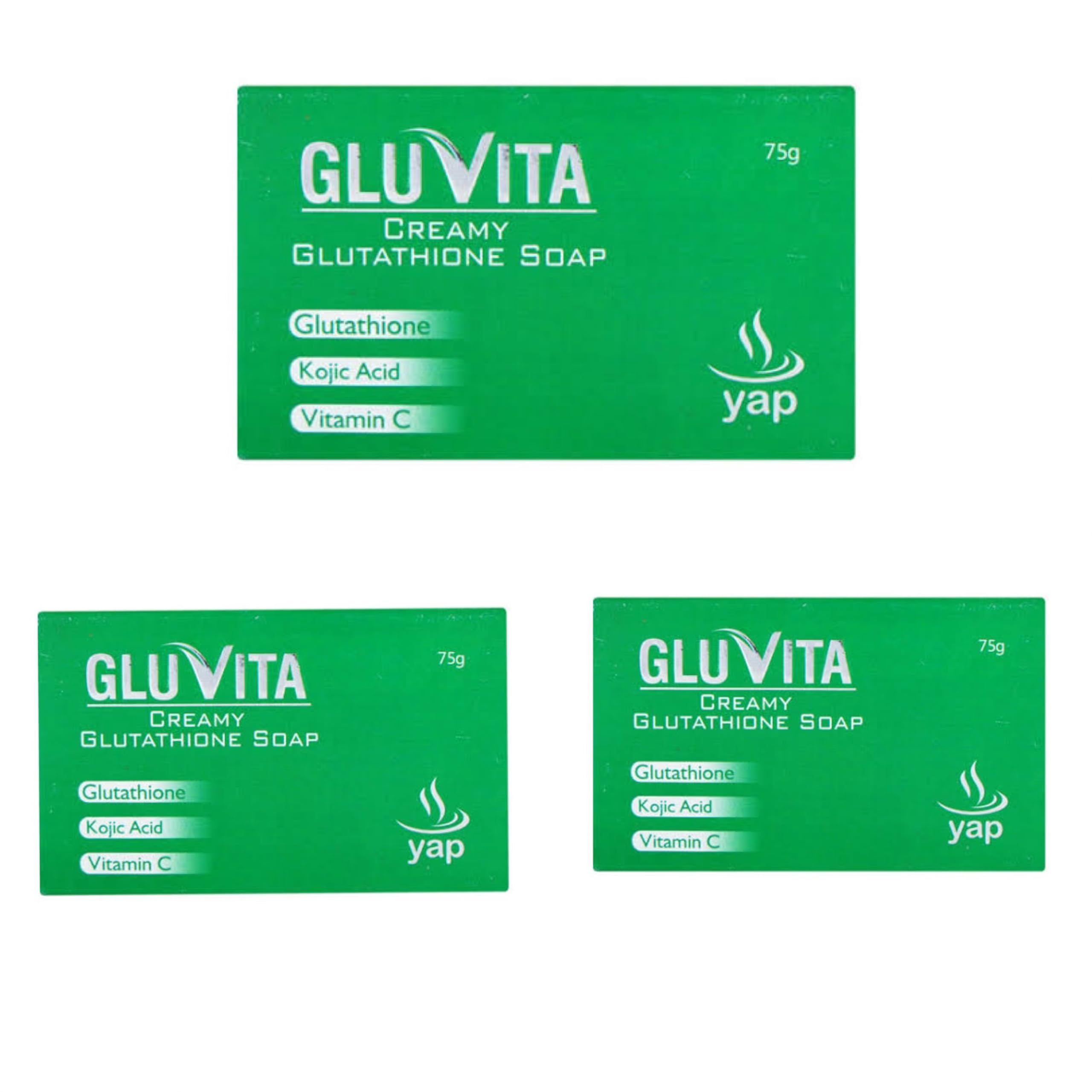Generic GLUVITA Soap 75gm Pack of 3