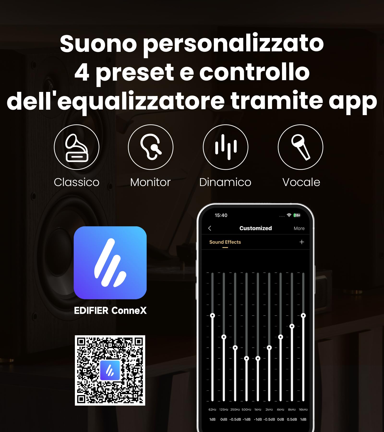 Edifier Diffusori da scaffale amplificati R2750DB MKII, monitor studio144 W con uscita subwoofer, audio ad alta risoluzione, Bluetooth 6.0 con LDAC, HDMI/ottico/coassiale per PC impianti - Noce