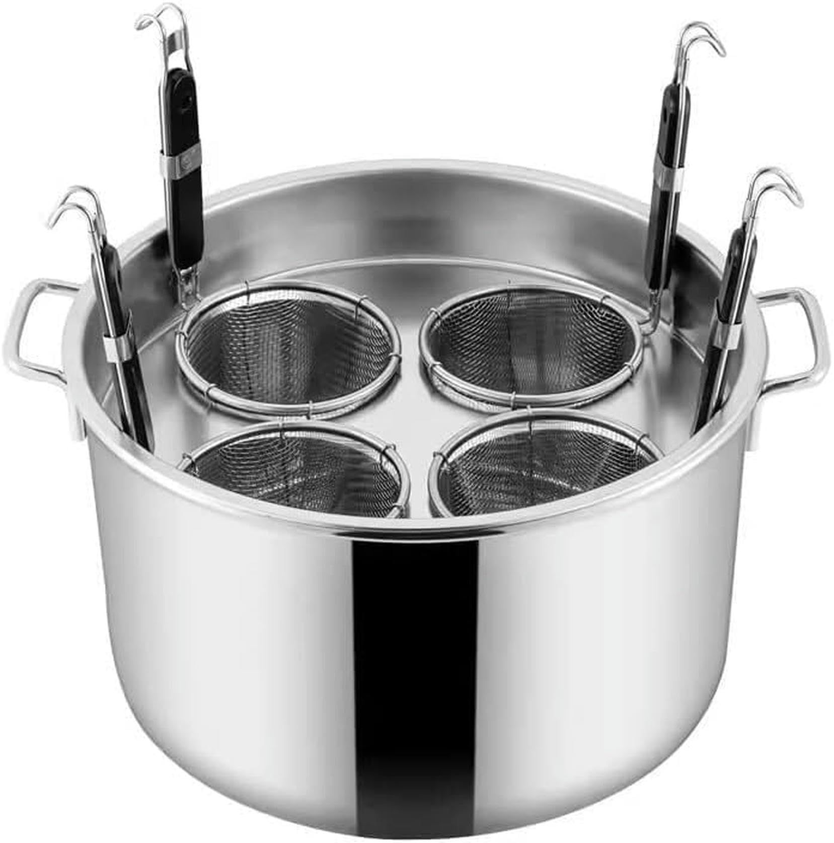 Cuiseur à pâtes multi-trous pour de grands repas en famille