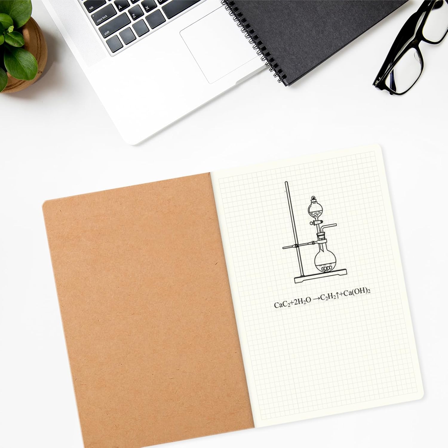 zmybcpack 24 Pack Graph Paper Notebook Journal Notebook Square Grid Paper Notebook for Travelers, Students, Office - Subject Notebooks - A5 Size, 8.26”x5.5”, 64 Square Grid Pages/32 Sheets