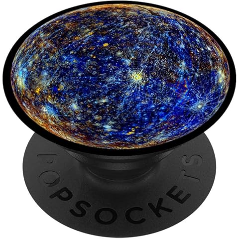 Mercury Planet Solar System PopSockets PopGrip: Swappable Grip for Phones & Tablets