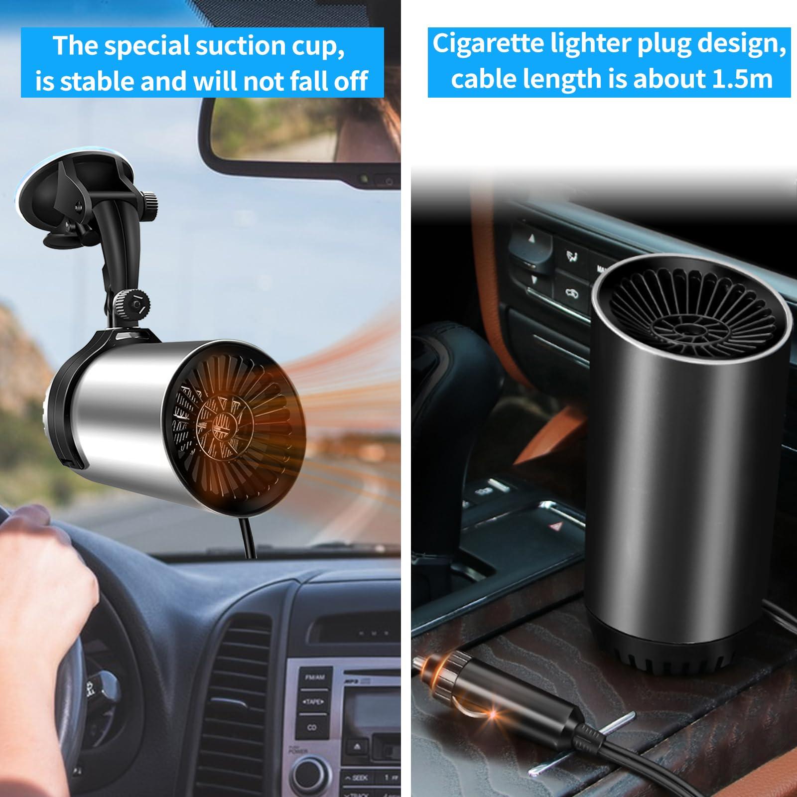 150 Watt Portable Defroster Autozone Portable Car Heater Defroster