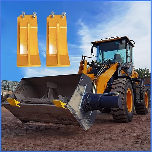 Miniatura 2 de Protector de cubo de tractor, 2 protectores de borde de esquí, protector antideslizante para césped Protector de borde antideslizante Accesorio de