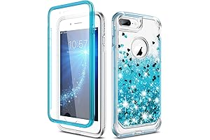 SURITCH iPhone 7 Plus/8 Plus Case with Built-in Screen Protector