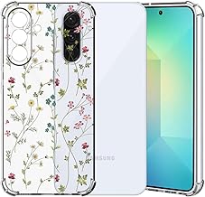ChoosEU Transparent Coque pour Samsung Galaxy A56 5G Mince Souple TPU Silicone Etui Fine Soft Étui avec Fleur Florale Motif Antichoc Protection Case Cover Clair Housse pour Galaxy A56 5G - Coloré