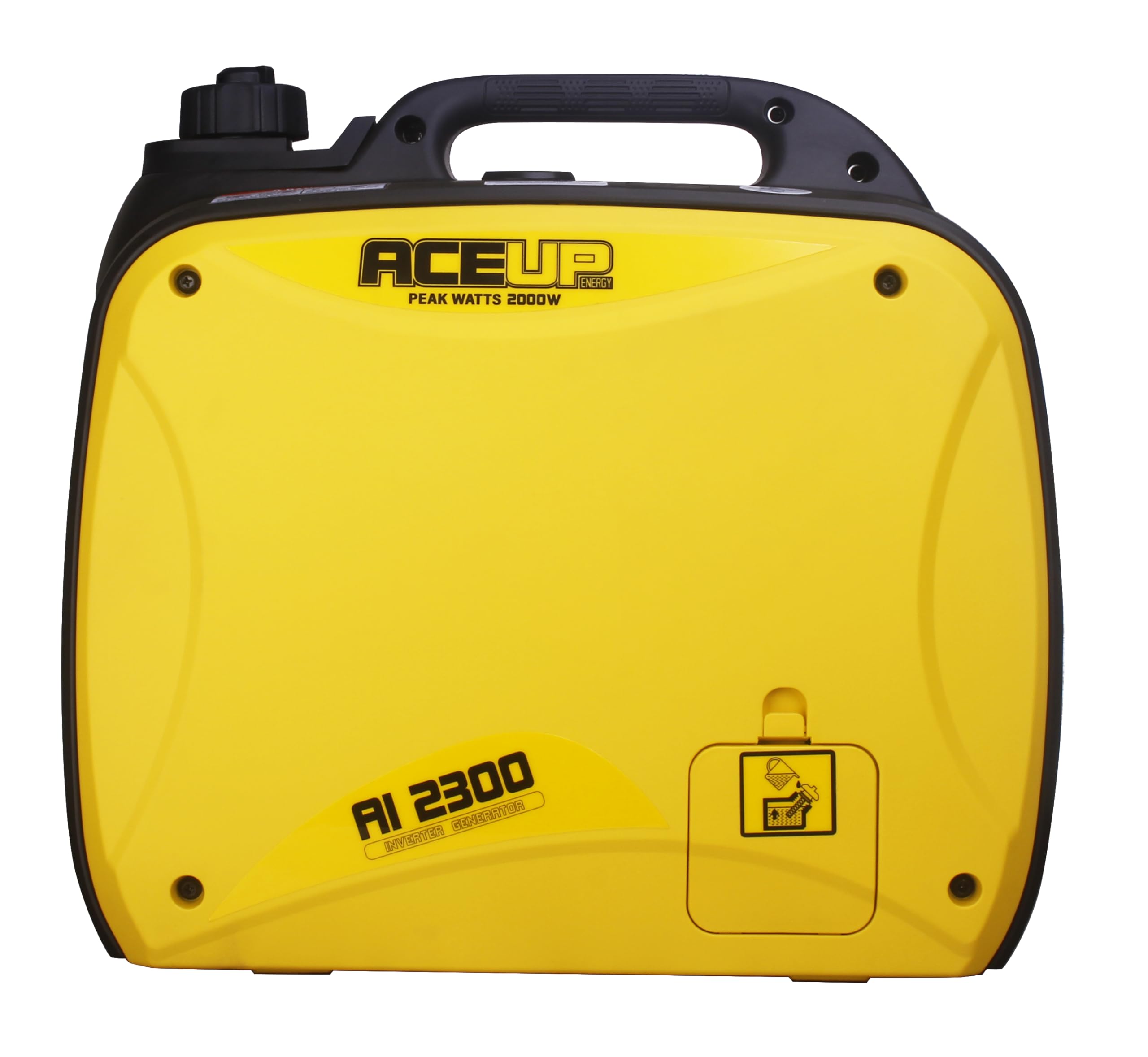Aceup Energy 2000W Groupe Électrogène Inverter Silencieux 19,9Kg | Prises 230 V USB Protection surcharge Générateur Onduleur à Essence 4 Temps Portable pour Usage Domestique et Camping