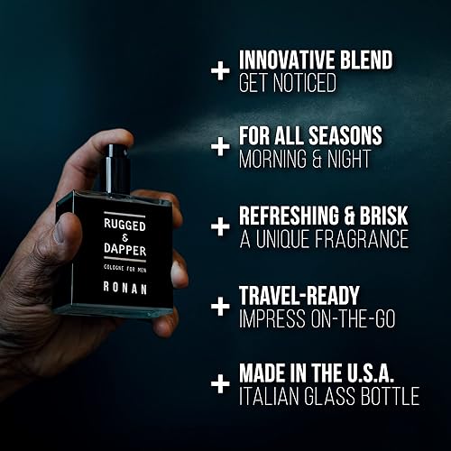 Miniatura 3 de RUGGED & DAPPER Hidratante facial Age + Damage Defense y Ronan Colonia para hombres