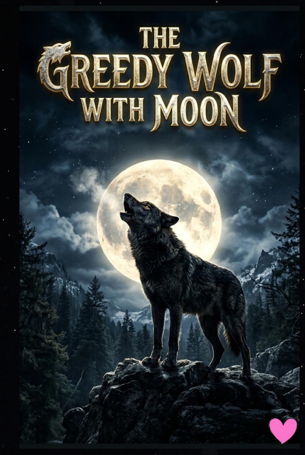 The Greedy Wolf With Moon
